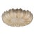 21st Century Italian Amber Anna Murano Graniglia Glass Flush Mount by Fabio LTD For Sale
