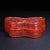 Vintage Chinese Carved Cinnabar Lacquer Box – Butterfly Form With Plum Blossom Motif For Sale - Image 10 of 10