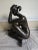 20th Century Large Patinated Bronze Sculpture of a Seated Nude Lady, For Sale In Washington DC - Image 6 of 9