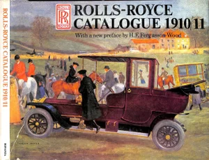 "Rolls-Royce Catalogue 1910/11" Book 1973