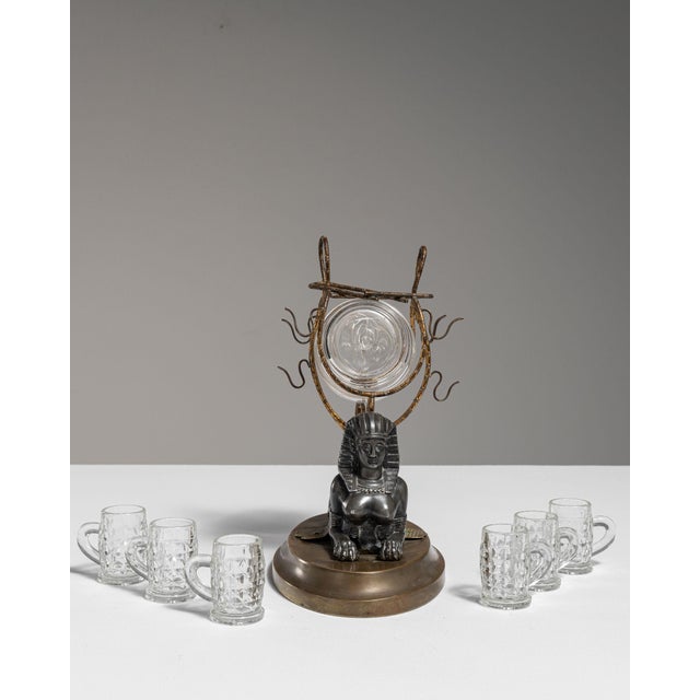 19th Century France Napoleon III Brass Cocktail Set For Sale - Image 13 of 15