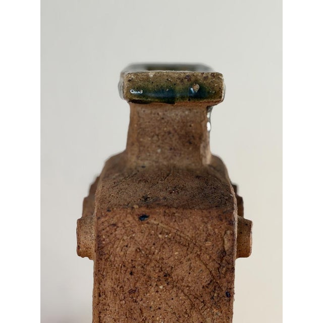 Mid-Century Modern Brutalist Studio Vase by Curt Magnus Addin, 1970s For Sale - Image 3 of 6