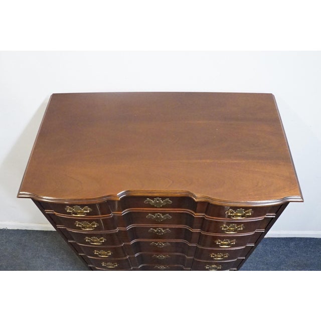 Hickory Furniture Co. American Masterpiece Collection 37" Solid Mahogany Chest of Drawers 750-31 For Sale In Kansas City - Image 6 of 13