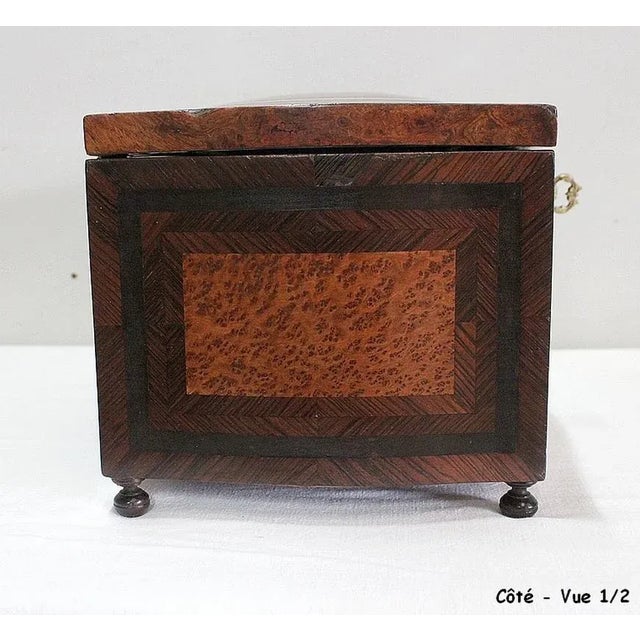 Small French Napoleon III Wooden Trunk For Sale - Image 18 of 18