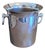 Vintage Champagne Cooler in Silver-Plated Metal by H.R.W. Fink, 1970s For Sale