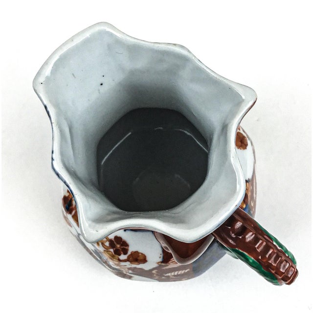 1890 Japan Imari Tankard Porcelain Vase For Sale - Image 9 of 13