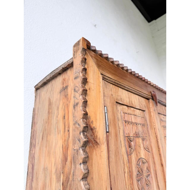 Small Folk Art Cabinet, 1960s For Sale - Image 18 of 18