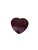 Wood 1990s Bombay Company Mahogany Flip Top Side Table Pedestal Stand Queen Ann Heart Shape For Sale - Image 7 of 14