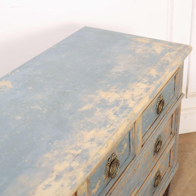 French Painted Commode, 1890s For Sale - Image 13 of 14