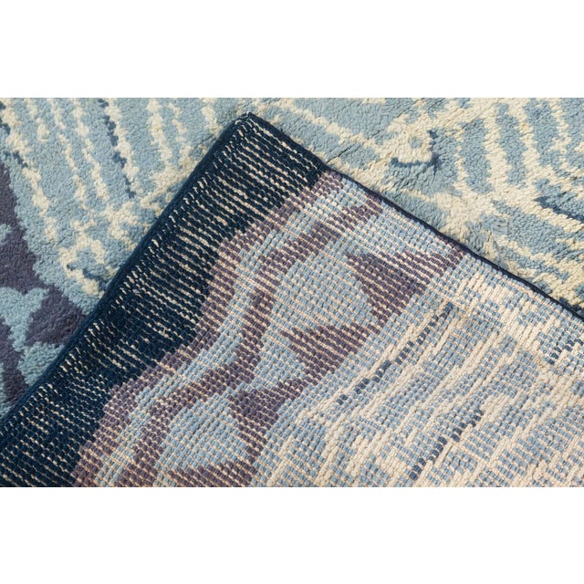 Gray Doris Leslie Blau Vintage European Art Deco Rug For Sale - Image 8 of 8