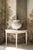 2020s Tara Shaw for Century Furniture Petite Lutetia Console Table, Rubbed White For Sale - Image 5 of 6