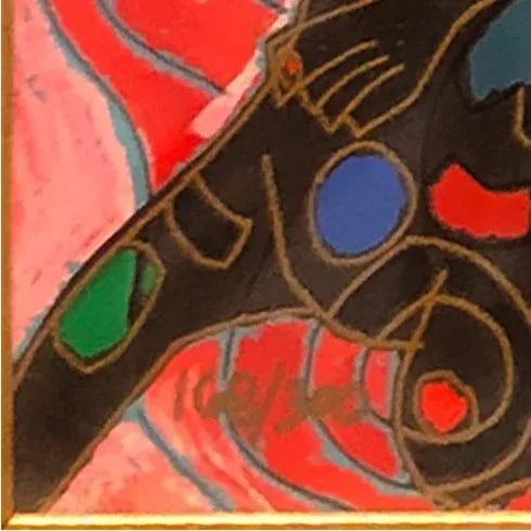 Chinese 1990s Tie Feng Jiang – Complete Rare “Cats Suite” 168/300 - Set of 4 For Sale - Image 3 of 11