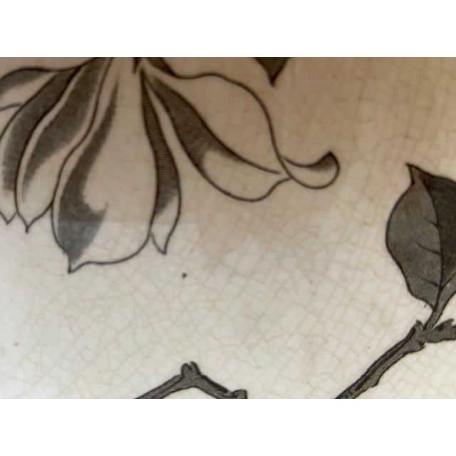 Victorian 1881 Large Minton Pheasant Transferware Platter For Sale - Image 4 of 11