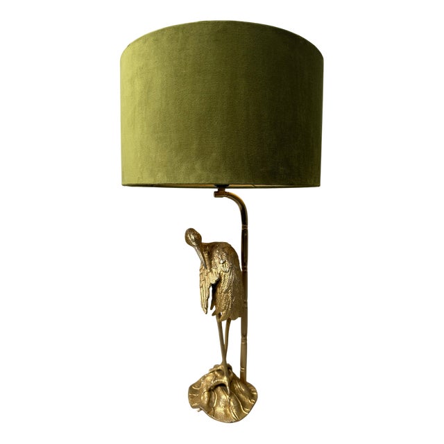 Vintage Héron Table Lamp from Valenti Luce For Sale