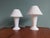 Mushroom Lamps in Opaline from Peill & Putzler, Set of 2 For Sale - Image 18 of 18