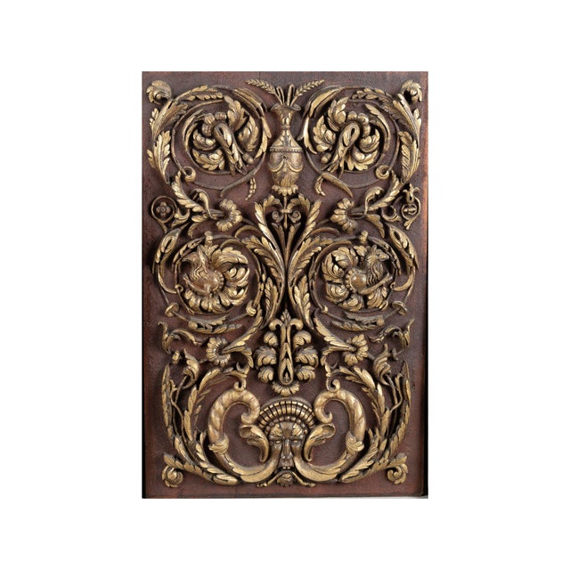 Set of Three 19th Century Carved Panels, St. Peter's Rome Provenance, Renaissance Revival For Sale - Image 12 of 15