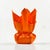 Sculptural Orange Plastic Table Lamp by Les Eclarares, France, 1990s For Sale - Image 16 of 16