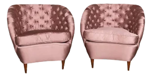 Set of Boudoir Tub Chairs, 1930s