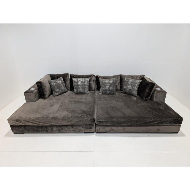 Large Vintage Cinema Sofa For Sale - Image 5 of 12