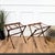 Wood Vintage Italian Foldable Luggage Racks Stands, 1970s, Set of 2 For Sale - Image 7 of 9