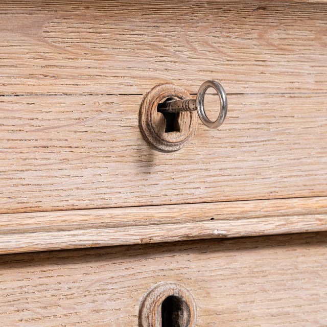 19th Century Fine French Oak Secretary Cabinet For Sale - Image 14 of 18