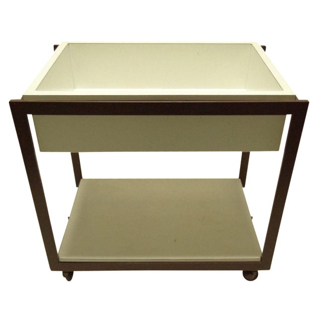 MidCentury Folding Outdoor Bar Cart Chairish