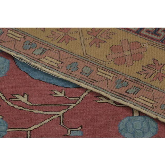 Vintage Turkish Runner With Vase Vinery & Oval Medallions - Rug & Kilim For Sale - Image 9 of 9