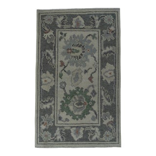 Turkish Oushak Rug 2' x 3'3" #19541 For Sale