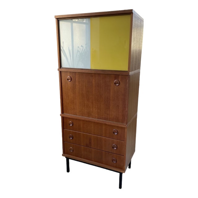 Vintage Cabinet in Teak, 1950s For Sale