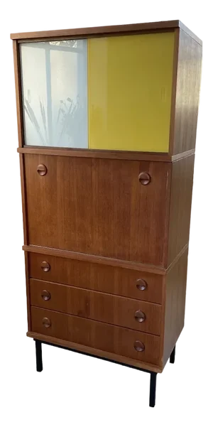Vintage Cabinet in Teak, 1950s