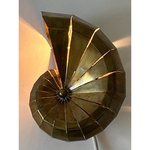 1960s Mid-Century Modern Brass Sconce from Natilius, Germany, 1960s For Sale - Image 5 of 18