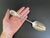 Metal Antique 1847 Rogers Bros Lily Silverplate 1874 Serving Spoon - Mono B For Sale - Image 7 of 8