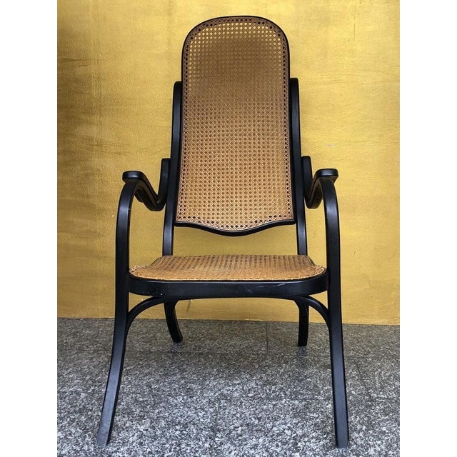 Thonet Antique Fireside Chair from Thonet, 1904 For Sale - Image 4 of 18