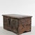 Wood Chest with Engraved and Carved Metal Studs For Sale - Image 7 of 18