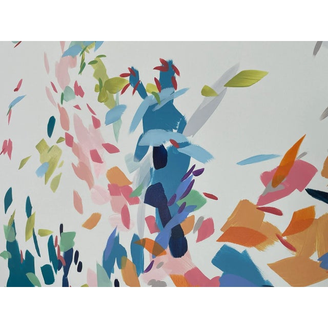 2020s Contemporary Abstract Acrylic on Canvas Paiting "Record of Undefined Color 23" by Kyong Lee For Sale - Image 5 of 7