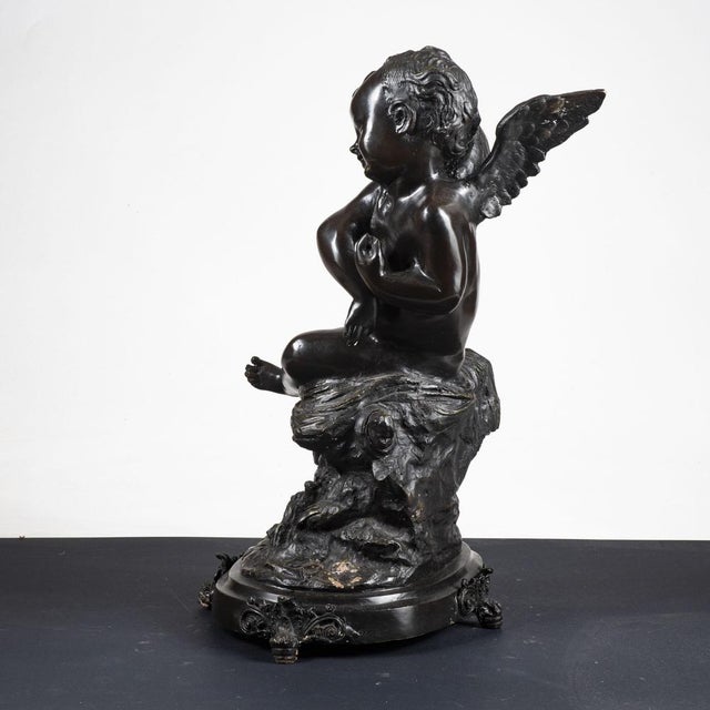 Putto Sculpture by Moreau, 1890s For Sale - Image 6 of 10