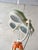 White and Green Operating Hospital Floor Spotlight by Heraeus Hanaulux, London, 1990s For Sale - Image 6 of 18
