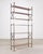 Maison Jansen Maison Jansen Style Steel Bronze Neoclassical Bookcase Étagère For Sale - Image 4 of 18