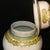 Ceramic Vintage Chinoiserie Famille Rose Floral Lidded Ginger Jar / Temple Jar For Sale - Image 7 of 8