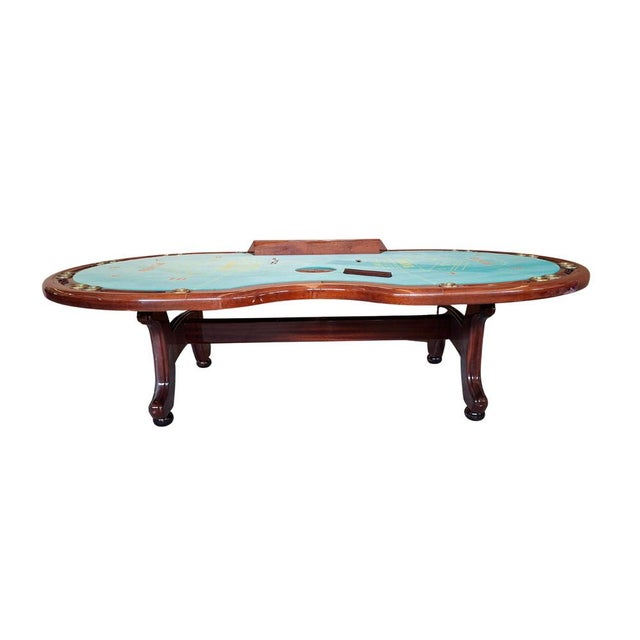 Punto Banco Gaming Table, 1980s For Sale - Image 4 of 12