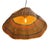 African Bolga Wave Vintage Tribal Basket Pendant Light For Sale - Image 4 of 5