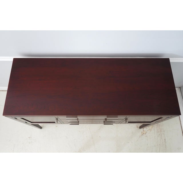 Brown Stickley Metropolitan Cherry Sideboard For Sale - Image 8 of 18