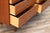 Brown Mid-Century Modern 6-Drawer Walnut Dresser by United Furniture | Refinished Credenza, Circa 1960s For Sale - Image 8 of 18
