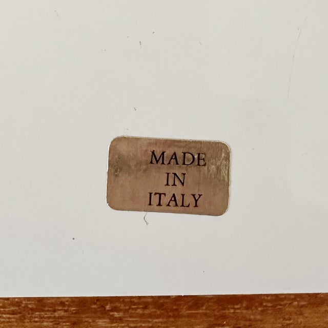 Metal Italian Lacquered Tessellated Horn and Brass Catch-All, 1980s For Sale - Image 7 of 7