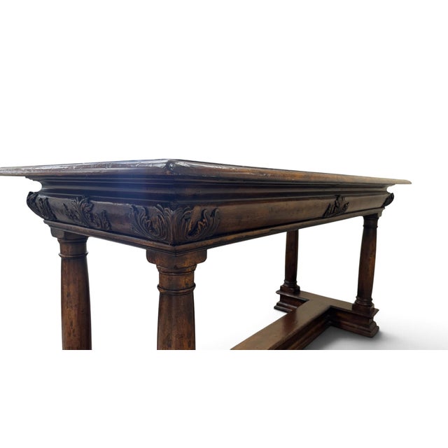 John Richard European Crossroads Console Table or Kitchen Island For Sale - Image 10 of 16