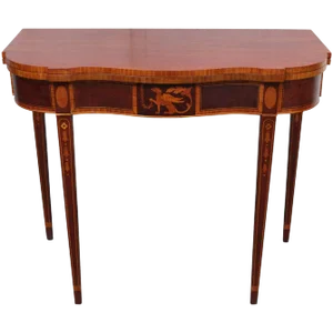 Federal Style Mahogany Game Table