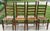 Early 1900s Ladderback and Slat Seat Dining Chairs, Set of 4 For Sale - Image 13 of 13
