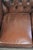 Animal Skin English Style Brown Cowhide Chesterfield 3-Seater Sofa For Sale - Image 7 of 12