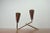 Wood Mid-Century Modern Danish Teak and Brass Candleholder, 1960s For Sale - Image 7 of 18