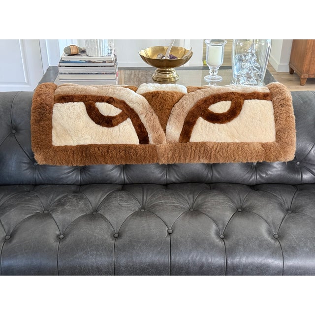 Alpaca Fur Throw Rug For Sale - Image 4 of 8